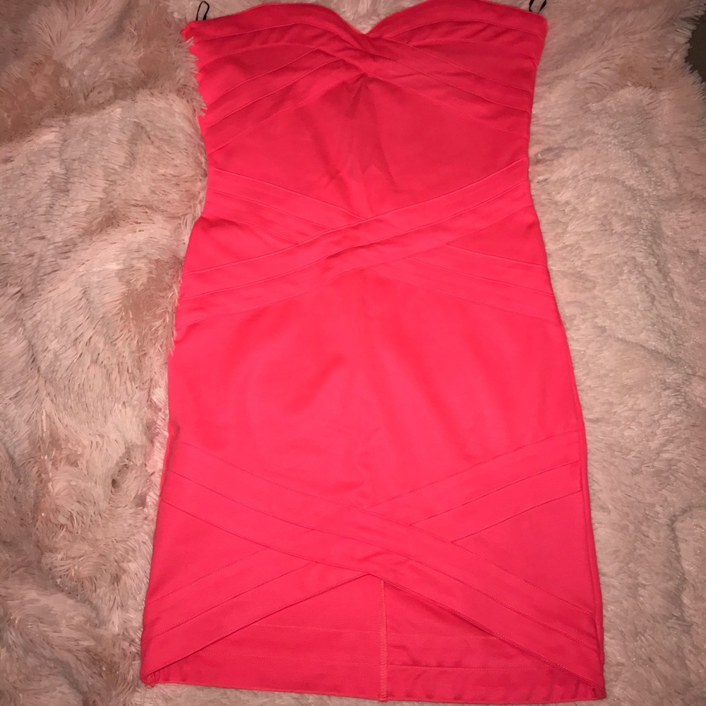 SOLD H&M pink bandage bodycon dress 2 for $25
